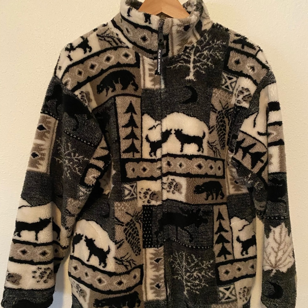 VTG Black Mtn unisex fleece M S/W L Made in Canada